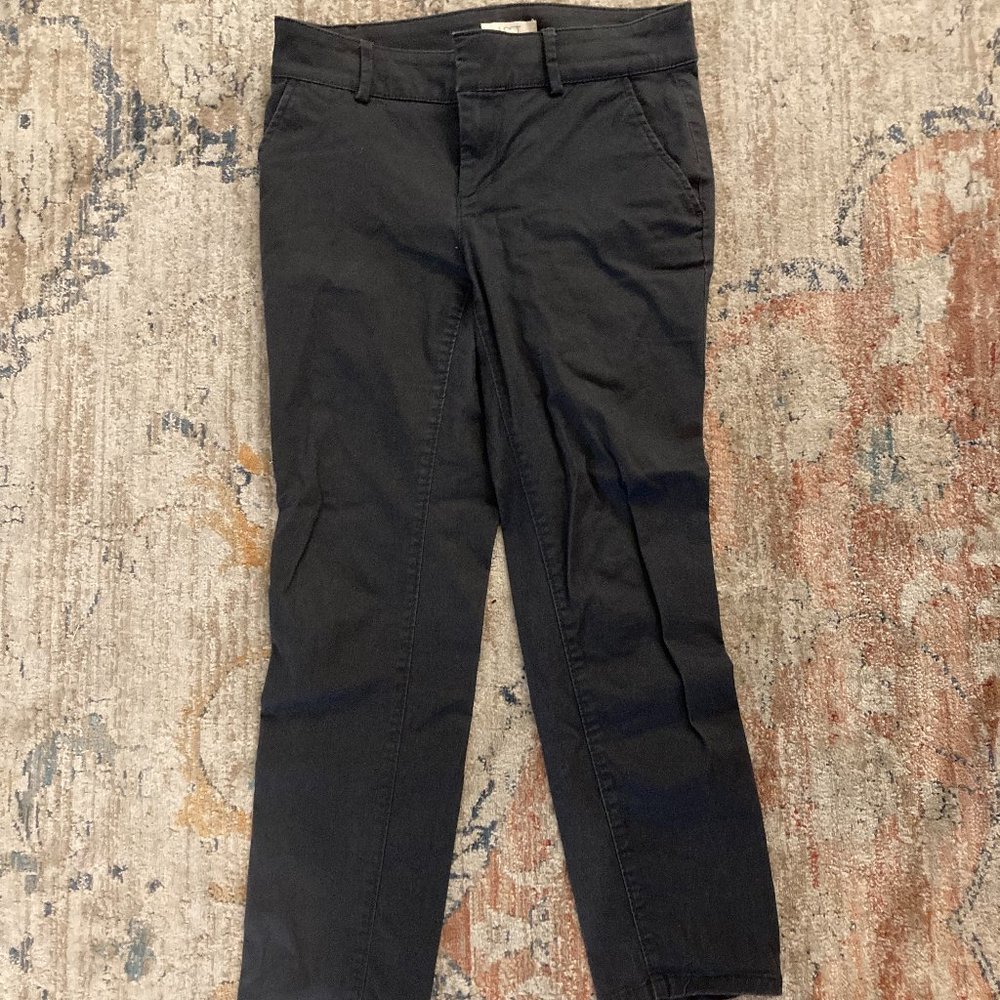 LOFT Dark Grey Chinos